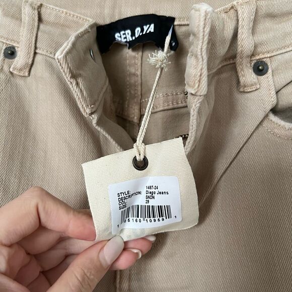 SER.O.YA Diego Tapered Cropped Jean - Picture 5 of 6